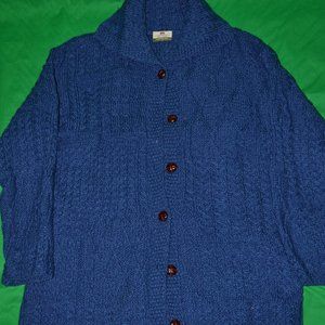 ( NICE ) VINTAGE  CARRAIG DONN 100% MERING WOOL SIZE L